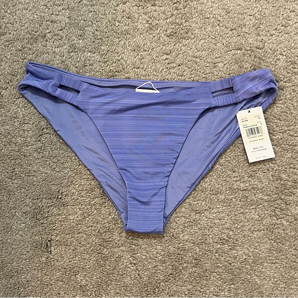 NWT RVCA purple bikini bottoms - Picture 1 of 4